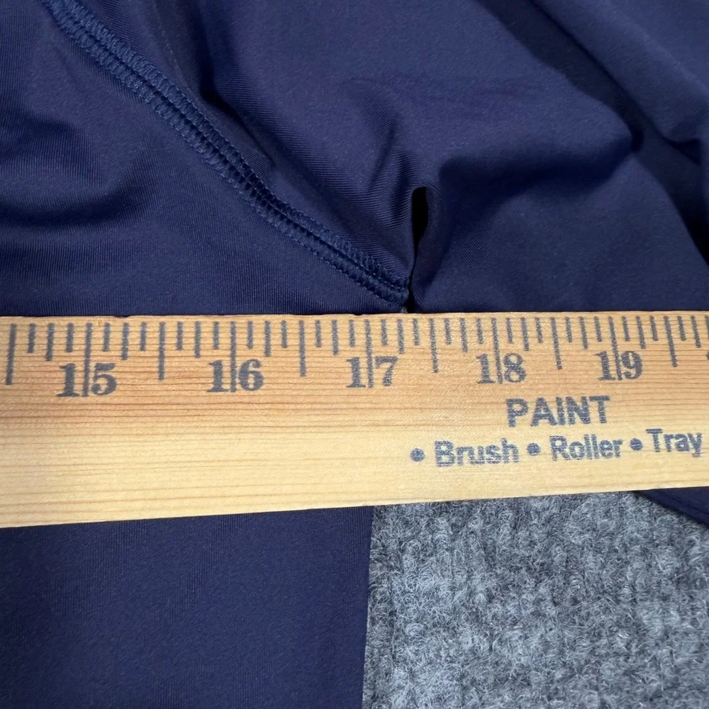 Vineyard Vines Rash Guard Long Sleeve Kids 18 XL Navy Blue Nylon Lycra EUC